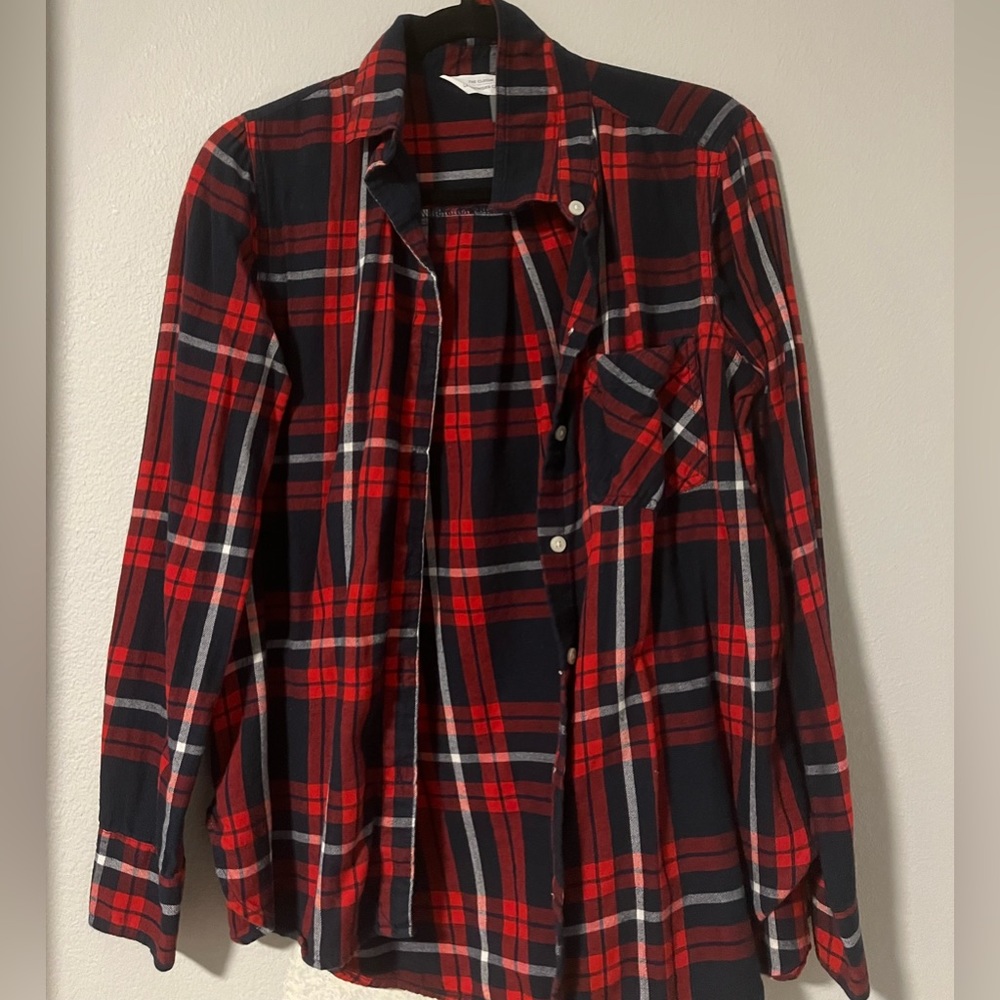 Red & Navy Flannel